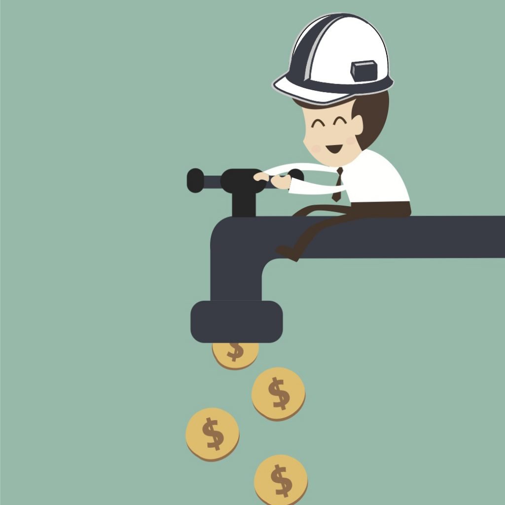 Securing positive cash-flow in construction.