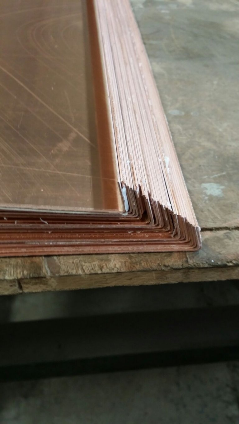 Bending of Decorative Copper Sheets Falcon®