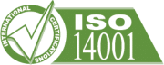 Falcon is an ISO 14001 certified company.