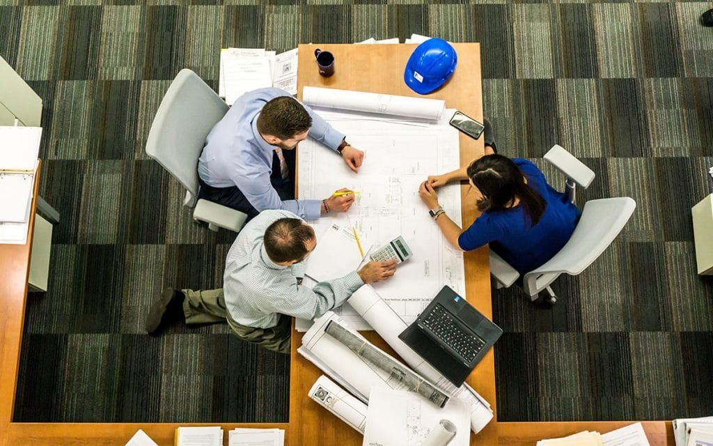 Image showing a construction meeting.