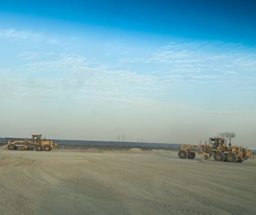 Large-scale site grading and earthwork project
