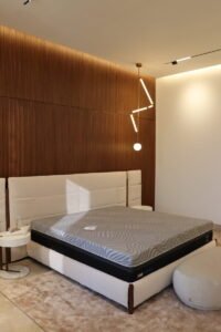 ESNAD villa bedroom interiors by falcon construction, Jeddah