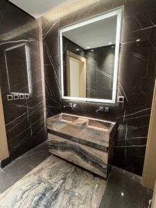 ESNAD Villa Luxury Bathroom - Illuminated Vanity Basin