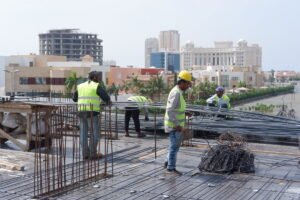 residential structural works on site location