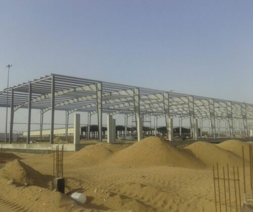 Industrial Factory (warehouse)Construction in Jeddah