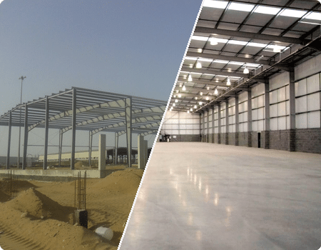 warehouse construction in third industrial city jeddah